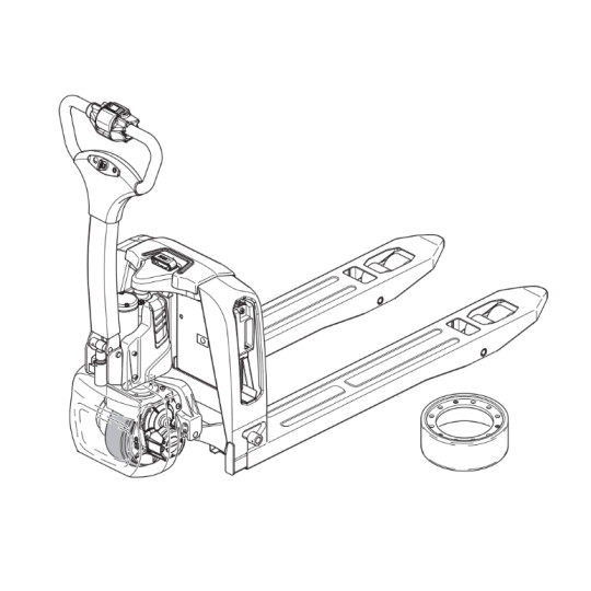 AntOn by Jungheinrich self-service package for Model PTL 1.5 - replace drive wheel| Jungheinrich Shop India