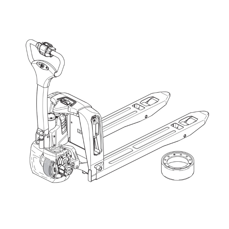AntOn by Jungheinrich self-service package for Model PTL 1.5 - replace drive wheel| Jungheinrich Shop India