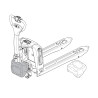 AntOn by Jungheinrich self-service package for PTL 1.5 - replace drive cover (for trucks with support wheels) | Jungheinrich
