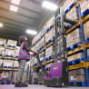 Electric Pedestrian Stacker PSM 1.2 | 1200 kg | Li-ion | AntOn by Jungheinrich - width across fork 685 mm