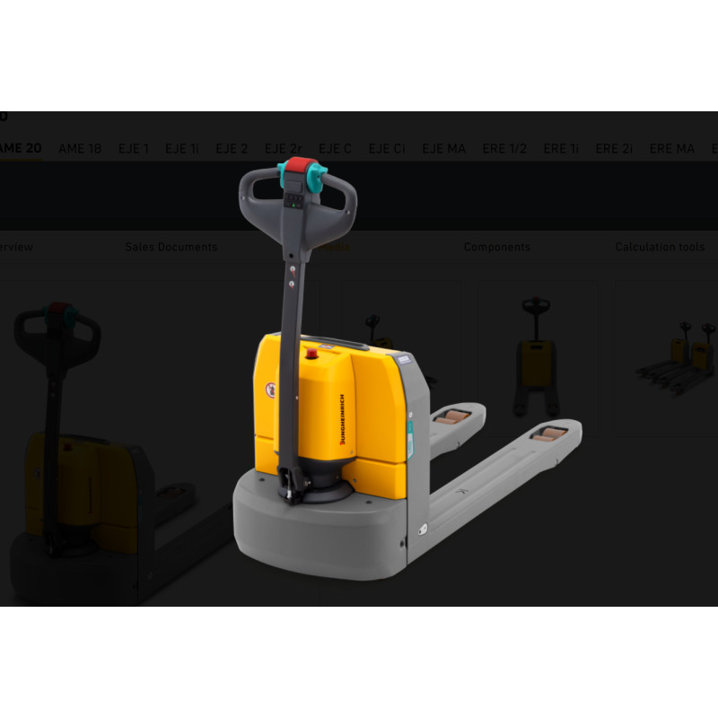 AME 20 Electric Pedestrian Pallet Truck