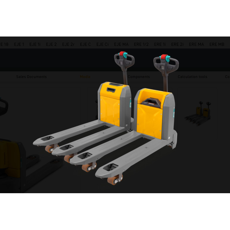 AME 20 Electric Pedestrian Pallet Truck